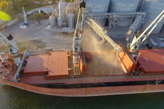 Минсельхоз: квота на экспорт зерна из России полностью выбрана